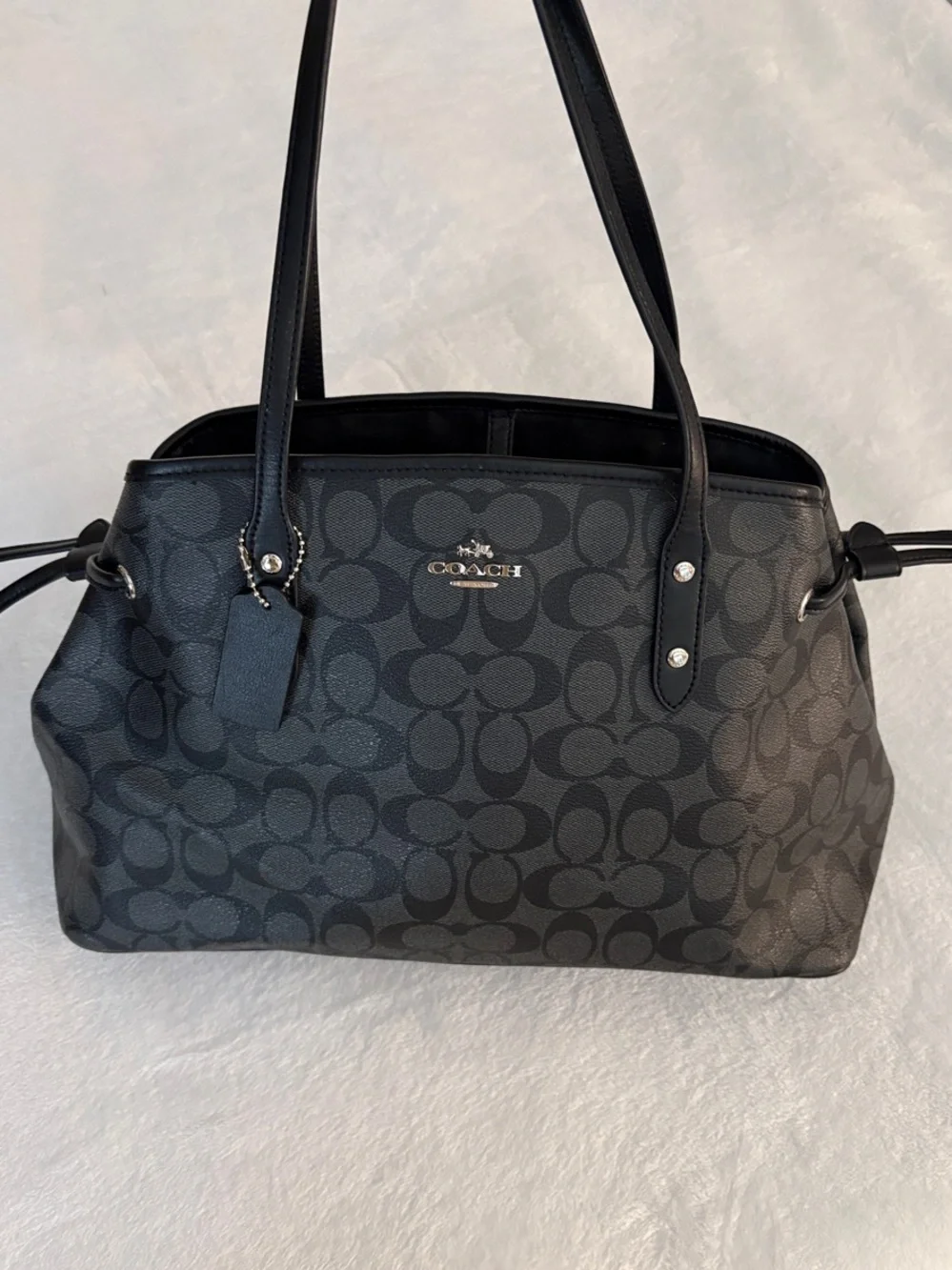 Coach Signature Drawstring Carryall